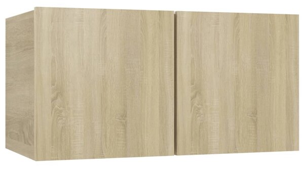 Hanging TV Cabinet Sonoma Oak 60x30x30 cm