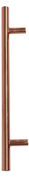 Lynton Zinc T-Bar Copper Cabinet Handle - 128mm