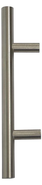 Lynton 50mm Steel T-Bar Brushed Nickel Cabinet Handle - 2 Pack