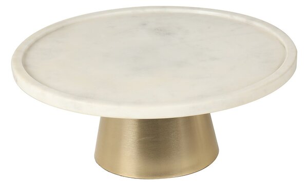 Marble & Iron Cake Stand