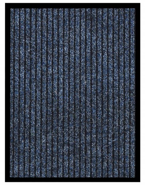 Doormat Striped Blue 40x60 cm