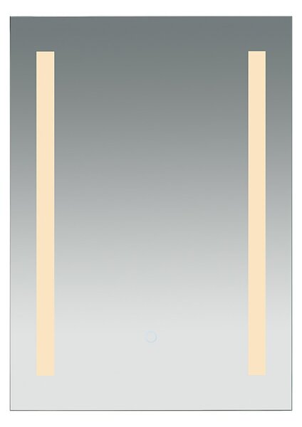 Painswick Vertical Light Bars Mirror - 700x500mm