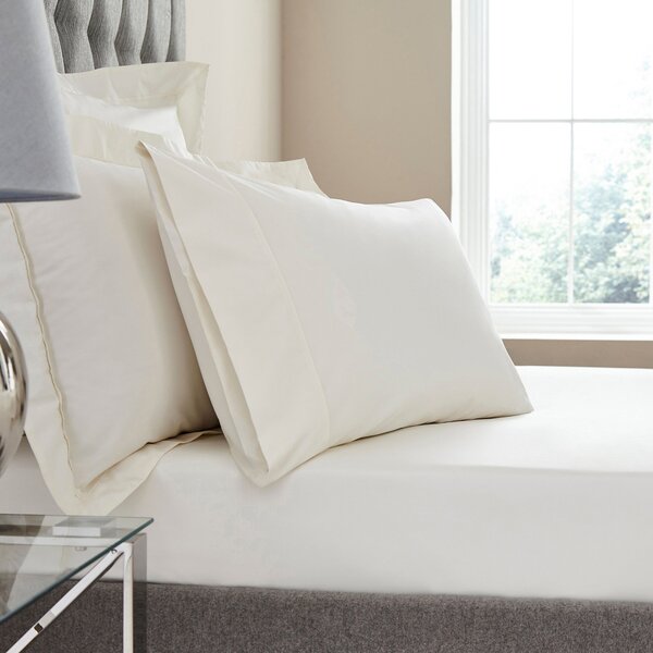 Dorma Crisp & Fresh 400 Thread Count Egyptian Cotton Percale Fitted Sheet