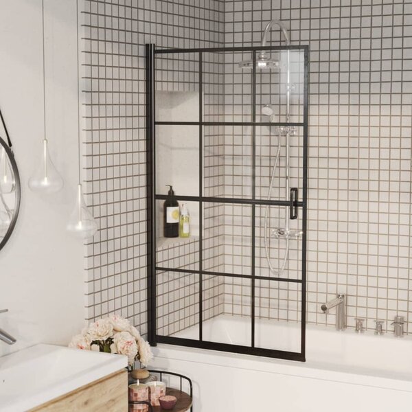 Shower Enclosure ESG 80x140 cm Black