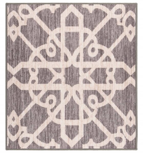 Carpet Runner Brown 80x100 cm