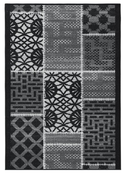 Carpet Runner Black 80x150 cm