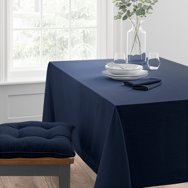 Isabelle Tablecloth Navy Blue