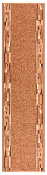 Carpet Runner Brown 67x300 cm Anti Slip