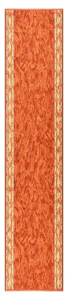 Carpet Runner Terracotta 67x350 cm Anti Slip