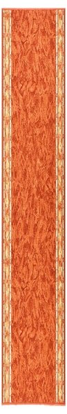 Carpet Runner Terracotta 80x500 cm Anti Slip