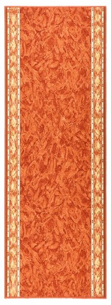 Carpet Runner Terracotta 80x250 cm Anti Slip