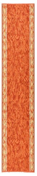 Carpet Runner Terracotta 100x500 cm Anti Slip