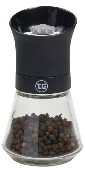 T&G CrushGrind Tip Top Pepper Mill Black