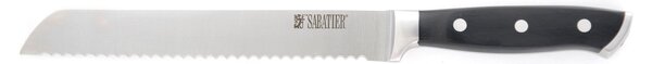 Sabatier Triple Rivet Bread Knife 20cm Blade Silver