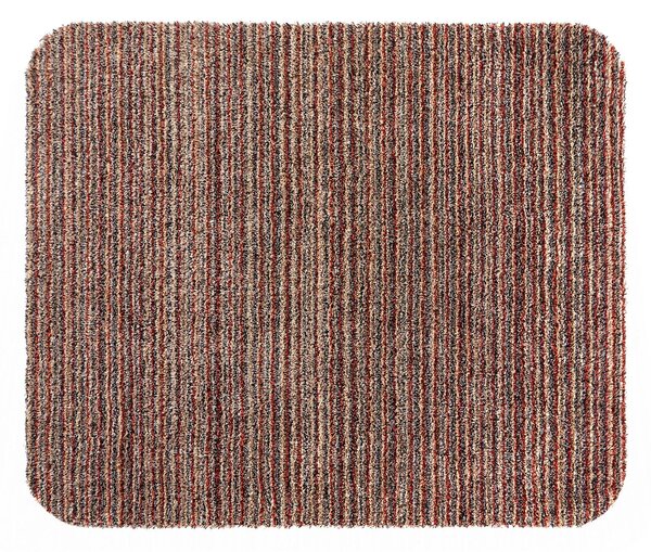 Marvel Stripe Washable Doormat Brown
