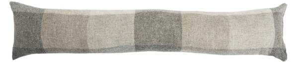 Heritage Check Draught Excluder Grey