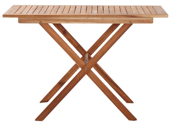 Garden Table 110x67x74 cm Solid Acacia Wood