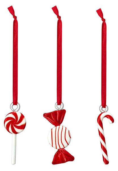 Muurla Muurla Christmas decoration 3-pack Candy