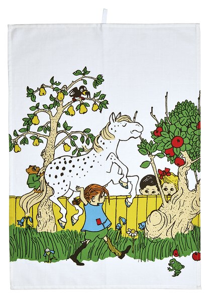 Muurla Pippi kitchen towel 50x70 cm The Way Home