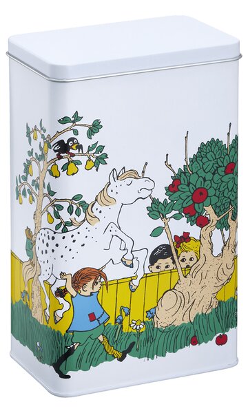 Muurla Pippi tin box 12x20x8 cm The Way Home