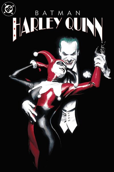 Art Poster Joker and Harley Quinn, (26.7 x 40 cm)