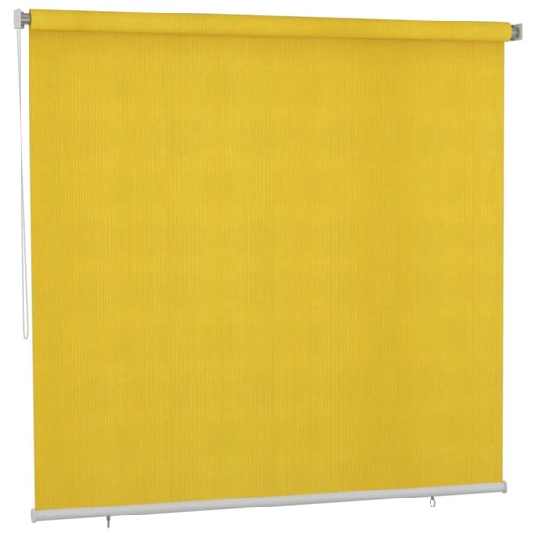 Outdoor Roller Blind 240x230 cm Yellow