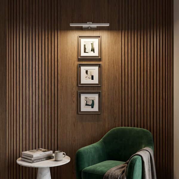 Bathroom LED wall sconce APP1857-1W 40cm Chrome