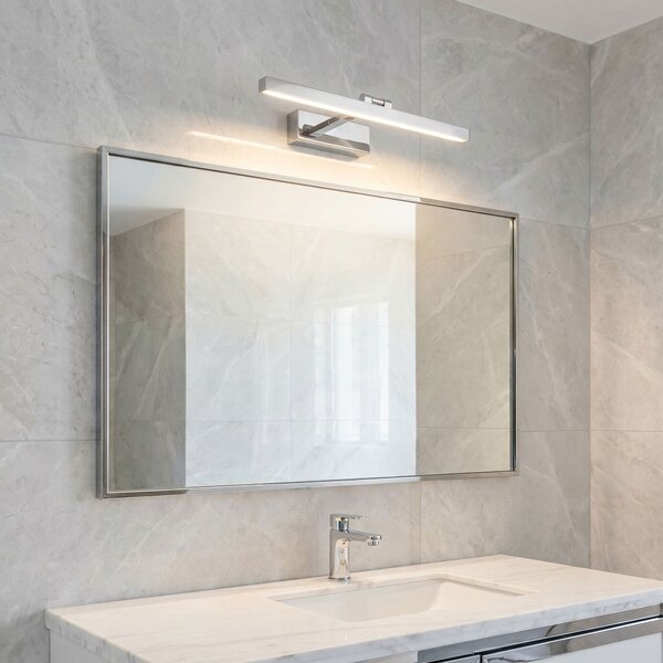 Bathroom LED wall sconce APP1858-1W 60 cm Chrome
