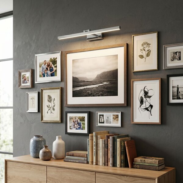Bathroom LED wall sconce APP1859-1W 80 cm Chrome