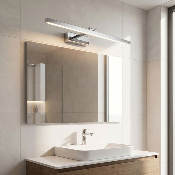 Bathroom LED wall sconce APP1859-1W 80 cm Chrome