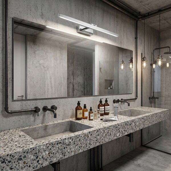 Bathroom LED wall sconce APP1859-1W 80 cm Chrome