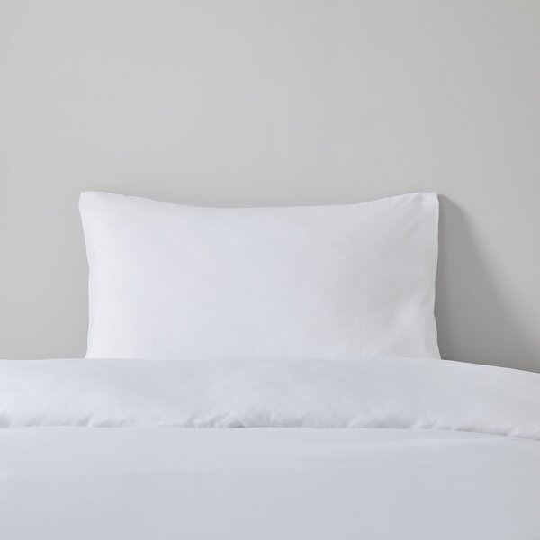 Fogarty Cooling Cotton Standard Pillowcase Pair White