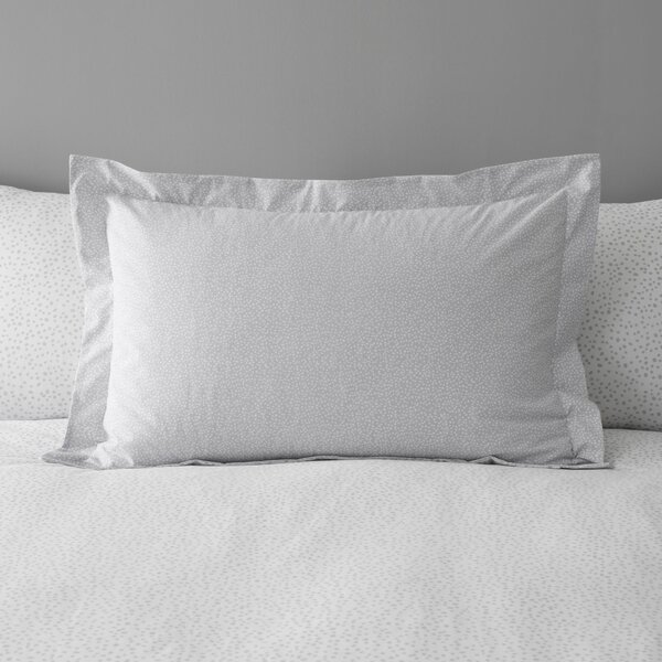 Dottie Grey Oxford Pillowcase grey