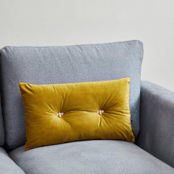 Bumble Cushion Yellow