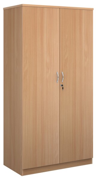 Multi Storage Double Door Cupboards, 102wx55dx200h (cm), Beech