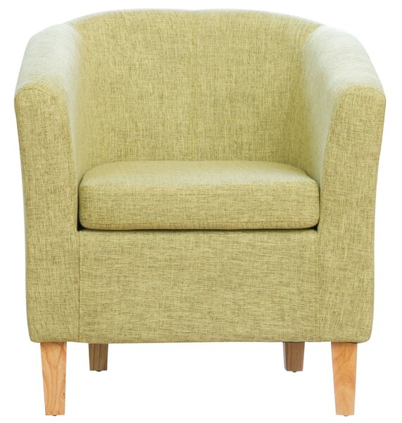 Larson Fabric Tub Chair, Green