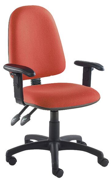 Aston High Back Operator Chair, Black/Prime