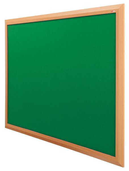 Eco Friendly Premier Noticeboards With Beech Frame, Green