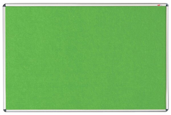 Shield Resist-a-Flame Eco-Colour Noticeboard, Apple Green