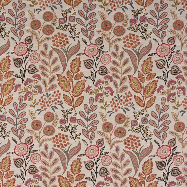 Arrelia Woven Fabric Crimson