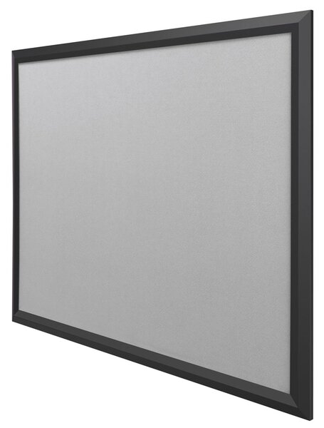 Eco Friendly Premier Noticeboards With Black Frame, Grey