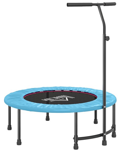 HOMCOM Trampoline Rebounder Adjustable Jumper, 40"-Blue Aosom UK