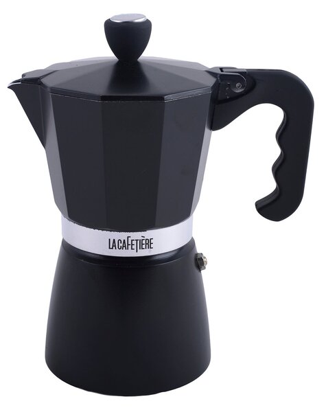 La Cafetiere Black Classic 6 Cup Espresso Maker Black
