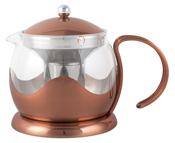 La Cafetiere 2 Cup Copper Teapot Copper