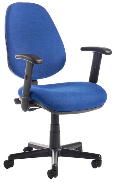 High Back Operator Chair, Blue