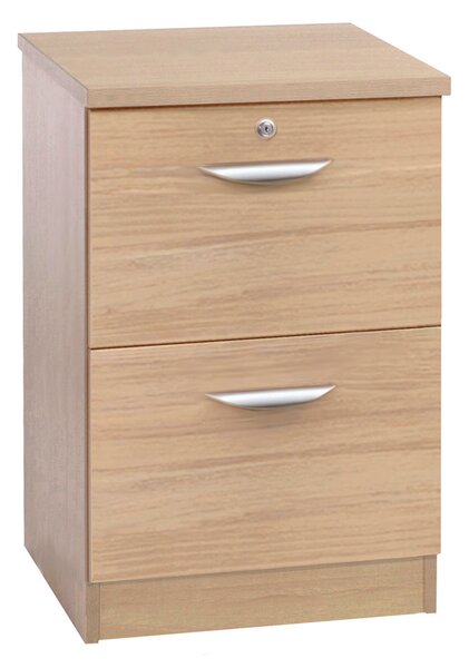 Small Office 2 Drawer Filing Cabinet, Sandstone