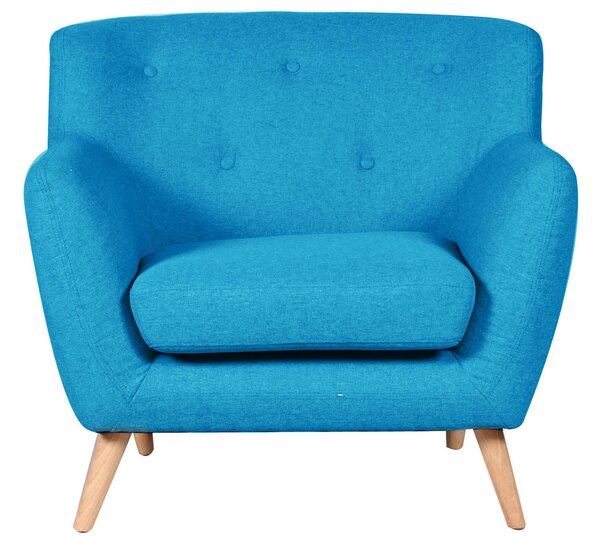 Serena Fabric Armchair, Blue