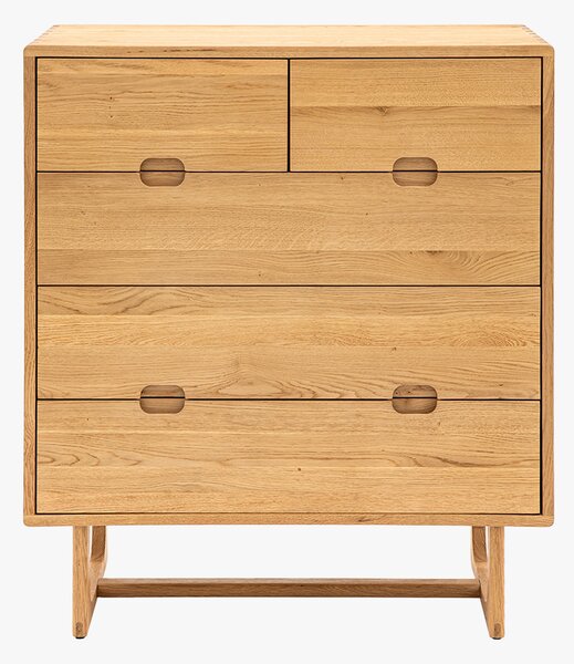 Whittle 5 Drawer Chest in Natural