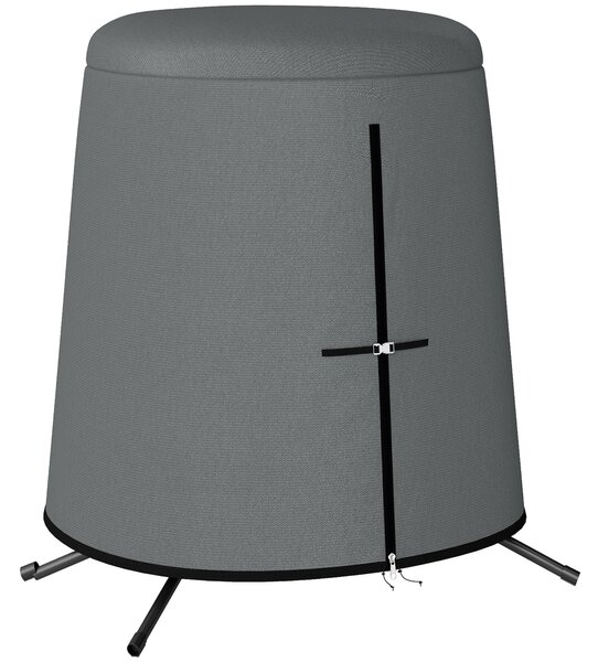 Outsunny 196 x 230 cm Hanging Egg Chair Protective Cover - Grey