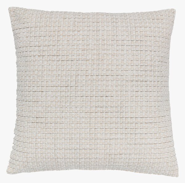 Dweller Chenille Filled Cushion in Natural